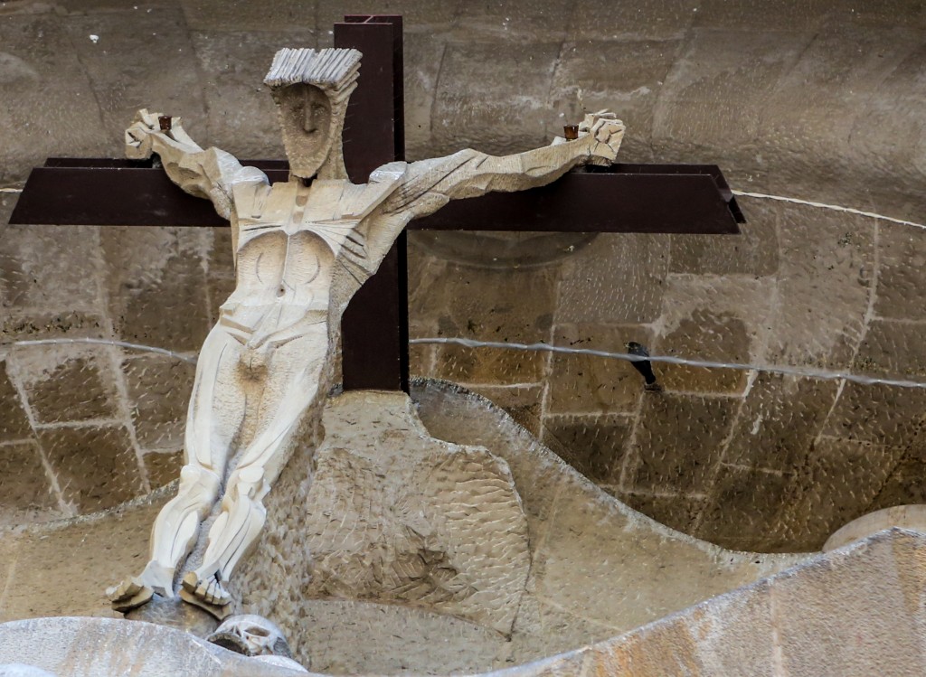 Crucifix on Passion Facade