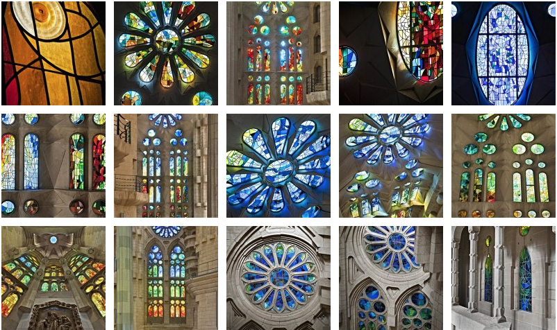 Glass Sagrada Familia