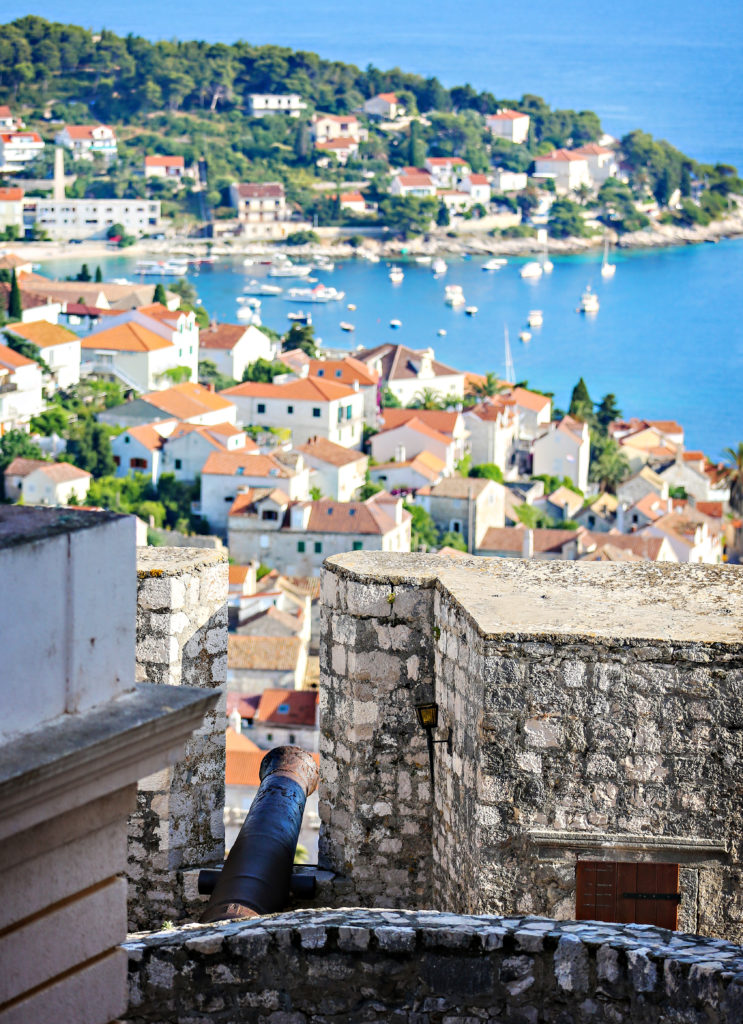 Hvar, as seen from the fortress.
