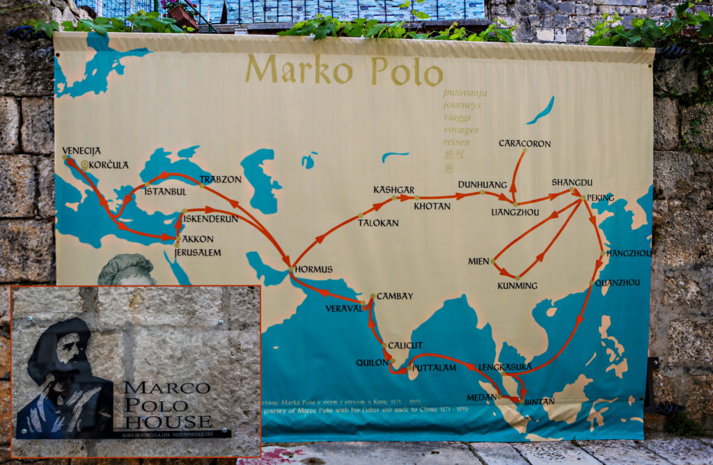 Marco Polo was born in Korcula but died in Venice, where he is most associated. Visit his house!